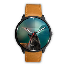 Load image into Gallery viewer, Belgian Tervuren Dog Print Wrist Watch-Free Shipping
