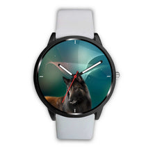 Load image into Gallery viewer, Belgian Tervuren Dog Print Wrist Watch-Free Shipping