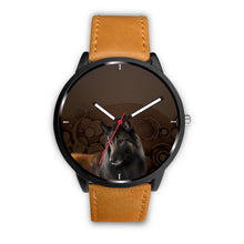 Load image into Gallery viewer, Amazing Belgian Tervuren Dog Print Wrist Watch-Free Shipping