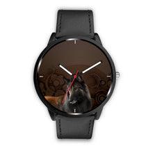 Load image into Gallery viewer, Amazing Belgian Tervuren Dog Print Wrist Watch-Free Shipping