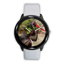 Load image into Gallery viewer, Black Stork Bird Print Wrist Watch - Free Shipping