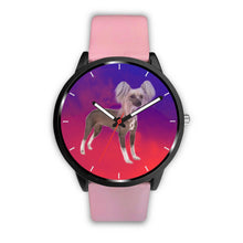 Load image into Gallery viewer, Amazing Chinese Crested Dog Print Wrist Watch-Free Shipping