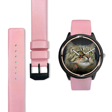 Load image into Gallery viewer, Amazing Norwegian Forest Cat Print Wrist Watch - Free Shipping