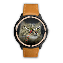 Load image into Gallery viewer, Amazing Norwegian Forest Cat Print Wrist Watch - Free Shipping