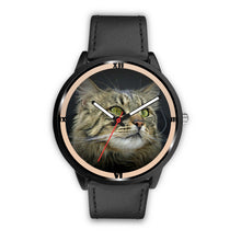 Load image into Gallery viewer, Amazing Norwegian Forest Cat Print Wrist Watch - Free Shipping