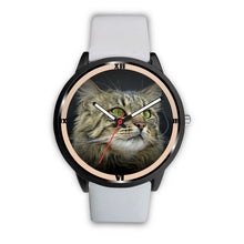 Load image into Gallery viewer, Amazing Norwegian Forest Cat Print Wrist Watch - Free Shipping