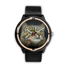 Load image into Gallery viewer, Amazing Norwegian Forest Cat Print Wrist Watch - Free Shipping