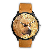 Load image into Gallery viewer, American Staffordshire Terrier Print Wrist Watch - Free Shipping