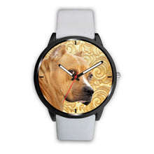 Load image into Gallery viewer, American Staffordshire Terrier Print Wrist Watch - Free Shipping