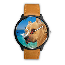 Load image into Gallery viewer, Amazing Amstaff Dog Print Wrist Watch - Free Shipping