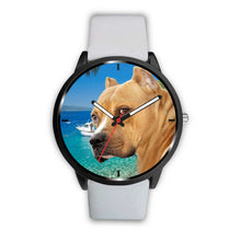 Load image into Gallery viewer, Amazing Amstaff Dog Print Wrist Watch - Free Shipping