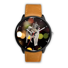 Load image into Gallery viewer, Amazing Norwegian Elkhound Print Wrist Watch-Free Shipping