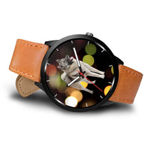 Load image into Gallery viewer, Amazing Norwegian Elkhound Print Wrist Watch-Free Shipping