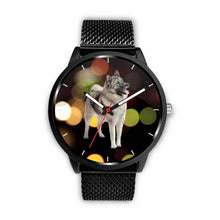 Load image into Gallery viewer, Amazing Norwegian Elkhound Print Wrist Watch-Free Shipping