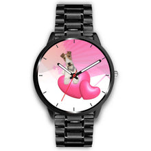Load image into Gallery viewer, Amazing Wire Fox Terrier with Love Print Wrist Watch-Free Shipping