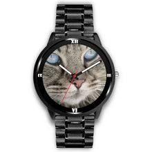 Load image into Gallery viewer, Blue Eyes Cat Print Wrist Watch - Free Shipping