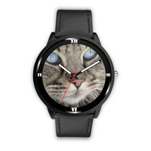 Load image into Gallery viewer, Blue Eyes Cat Print Wrist Watch - Free Shipping