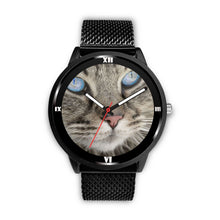 Load image into Gallery viewer, Blue Eyes Cat Print Wrist Watch - Free Shipping