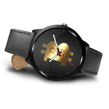 Load image into Gallery viewer, Bitcoin Print Wrist Watch-Special Edition-Free Shipping