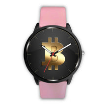 Load image into Gallery viewer, Bitcoin Print Wrist Watch-Special Edition-Free Shipping