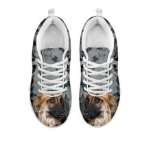 Load image into Gallery viewer, Amazing Afghan Hound Black White Dog Print Running Shoes For Women-Free Shipping-For 24 Hours Only