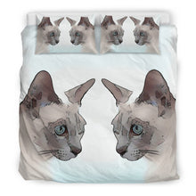 Load image into Gallery viewer, Amazing Tonkinese cat Print Bedding Set-Free Shipping