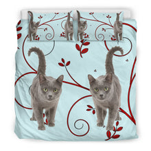 Load image into Gallery viewer, Amazing Korat Cat Print Bedding Set-Free Shipping
