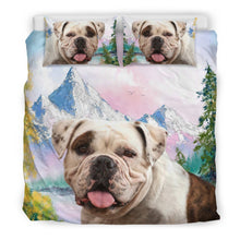 Load image into Gallery viewer, American Bulldog Print Bedding Set- Free Shipping