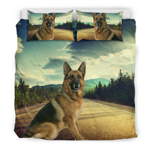 Load image into Gallery viewer, Amazing German Shepherd Print Bedding Set- Free Shipping
