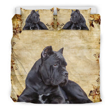 Load image into Gallery viewer, Black Italian Mastiff Print Bedding Set- Free Shipping