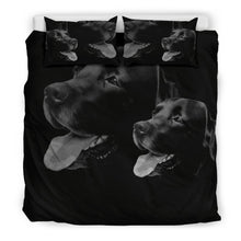 Load image into Gallery viewer, Amazing Black Labrador Dog Print Bedding Set-Free Shipping