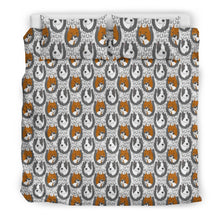 Load image into Gallery viewer, American Staffordshire Terrier Dog Pattern Print Bedding Set- Free Shipping