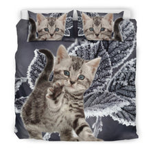 Load image into Gallery viewer, American Bobtail Cat Print Bedding Set- Free Shipping