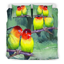 Load image into Gallery viewer, Beautiful Love Birds Print Bedding Set-Free Shipping