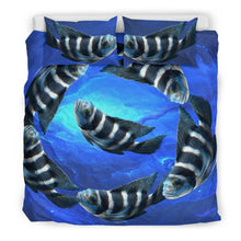 Load image into Gallery viewer, African Cichlid Fish Print Bedding Set-Free Shipping