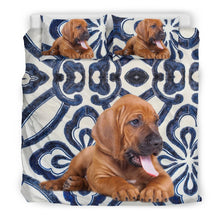 Load image into Gallery viewer, Bloodhound Puppy Print Bedding Sets-Free Shipping