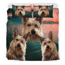 Load image into Gallery viewer, Berger Picard Dog Print Bedding Set- Free Shipping