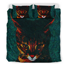 Load image into Gallery viewer, Amazing Savannah Cat  Print Bedding Set-Free Shipping