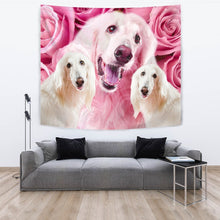 Load image into Gallery viewer, Afghan Hound Dog Print Tapestry-Free Shipping