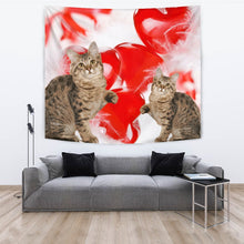 Load image into Gallery viewer, American Bobtail Cat Print Tapestry-Free Shipping