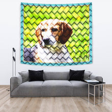Load image into Gallery viewer, Beagle Dog Art Print Tapestry-Free Shipping