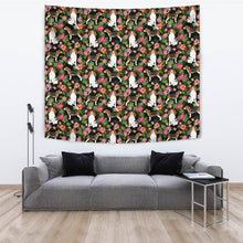 Load image into Gallery viewer, Beagle Dog Floral Print Tapestry-Free Shipping