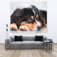 Load image into Gallery viewer, Australian Shepherd Dog Print Tapestry-Free Shipping