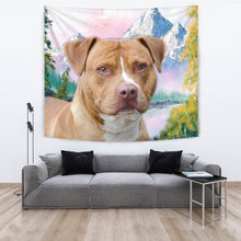 Load image into Gallery viewer, American Staffordshire Terrier Print Tapestry-Free Shipping