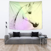 Load image into Gallery viewer, Arabian Horse Print Tapestry-Free Shipping