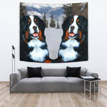 Load image into Gallery viewer, Bernese Mountain Dog Print Tapestry-Free Shipping