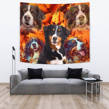 Load image into Gallery viewer, Bernese Mountain Dog Print Tapestry-Free Shipping