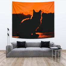 Load image into Gallery viewer, Amazing Cat Shadow Print Tapestry-Free Shipping