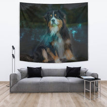 Load image into Gallery viewer, Australian Shepherd Dog Print Tapestry-Free Shipping