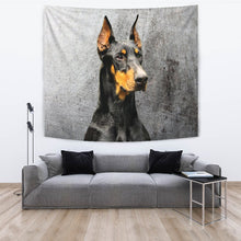 Load image into Gallery viewer, Amazing Dobermann Dog Print Tapestry-Free Shipping